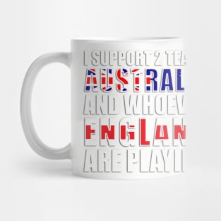 Australia Sports Supporter England Joke Mug